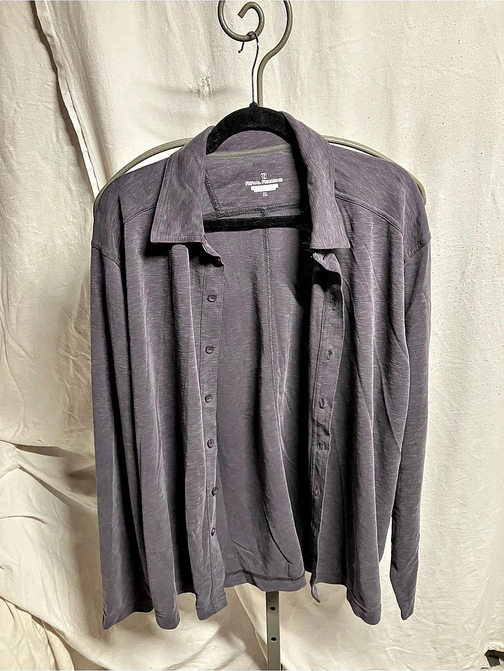 Royal Robbins Long Sleeve Button Down Gray XL Like New
